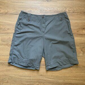 Sandro Cotton Khaki Shorts – Size 14W